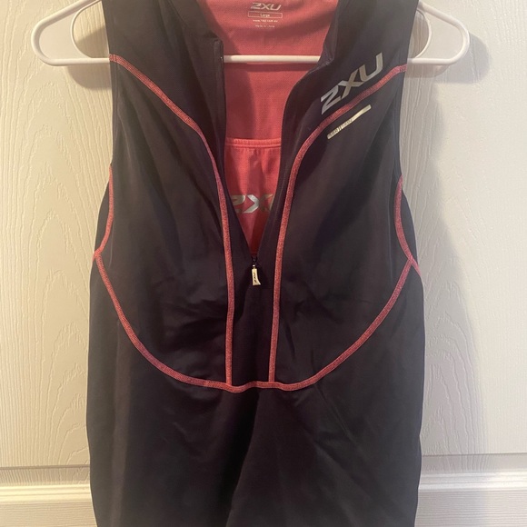 2XU Womens SBR Skin Endurance Sleeveless With Zipper - Picture 4 of 4